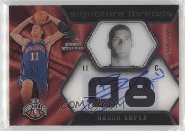 2008-09 SP Rookie Threads - [Base] #71 - Brook Lopez /599