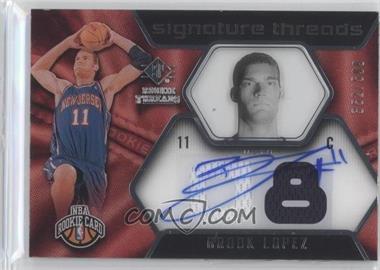 2008-09 SP Rookie Threads - [Base] #71 - Brook Lopez /599