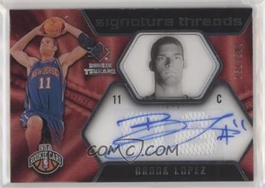 2008-09 SP Rookie Threads - [Base] #71 - Brook Lopez /599