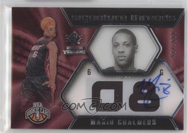 2008-09 SP Rookie Threads - [Base] #91 - Mario Chalmers /599