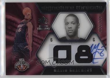 2008-09 SP Rookie Threads - [Base] #91 - Mario Chalmers /599