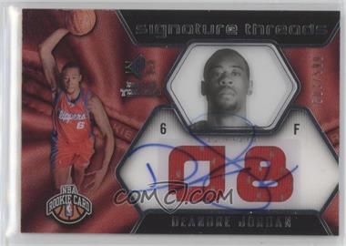 2008-09 SP Rookie Threads - [Base] #92 - DeAndre Jordan /599