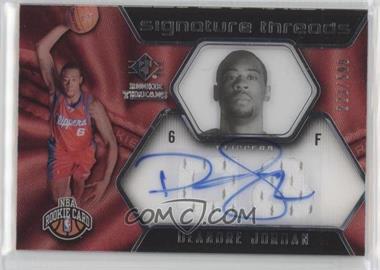 2008-09 SP Rookie Threads - [Base] #92 - DeAndre Jordan /599