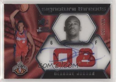 2008-09 SP Rookie Threads - [Base] #92 - DeAndre Jordan /599