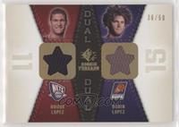 Brook Lopez, Robin Lopez [EX to NM] #/50