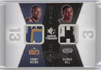 George Hill, Sonny Weems #/25