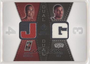 2008-09 SP Rookie Threads - Rookie Threads Dual #RTD-BH - Jerryd Bayless, George Hill [EX to NM]