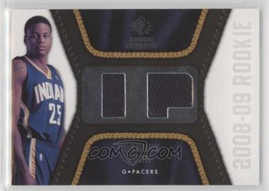 2008-09 SP Rookie Threads - Rookie Threads #RT-BR - Brandon Rush [Noted]
