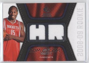 2008-09 SP Rookie Threads - Rookie Threads #RT-JD - Joey Dorsey