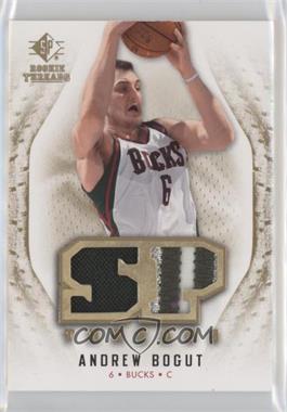 2008-09 SP Rookie Threads - SP Threads - Jersey/Patch #T-BO - Andrew Bogut