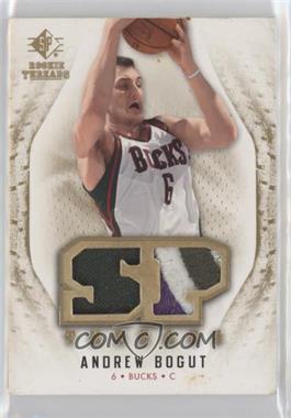 2008-09 SP Rookie Threads - SP Threads - Jersey/Patch #T-BO - Andrew Bogut