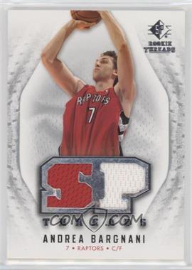 2008-09 SP Rookie Threads - SP Threads #T-AB - Andrea Bargnani