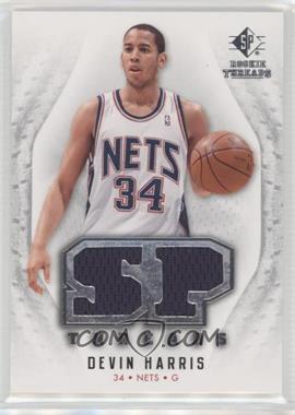 2008-09 SP Rookie Threads - SP Threads #T-DH - Devin Harris