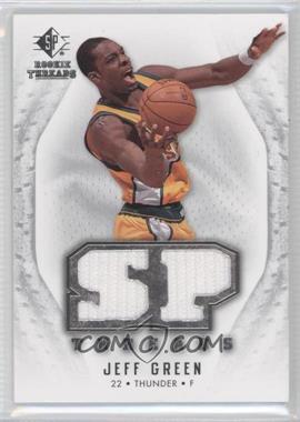 2008-09 SP Rookie Threads - SP Threads #T-JG - Jeff Green