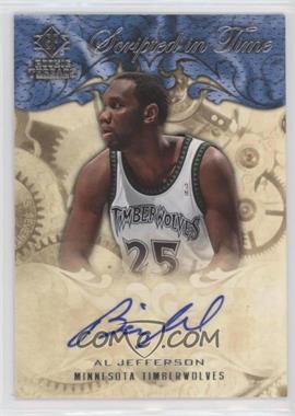 2008-09 SP Rookie Threads - Scripted in Time #SIT-AJ - Al Jefferson