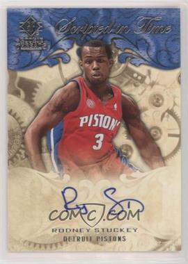 2008-09 SP Rookie Threads - Scripted in Time #SIT-RS - Rodney Stuckey