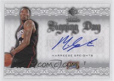 2008-09 SP Rookie Threads - Signing Day #SD-MS - Marreese Speights