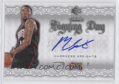 2008-09 SP Rookie Threads - Signing Day #SD-MS - Marreese Speights