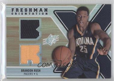 2008-09 SPx - Freshman Orientation Jerseys #FO-BR - Brandon Rush