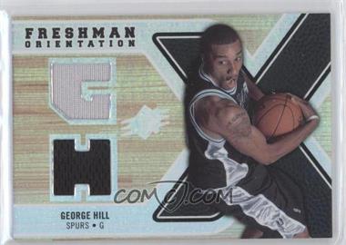 2008-09 SPx - Freshman Orientation Jerseys #FO-GH - George Hill