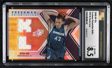 2008-09 SPx - Freshman Orientation Jerseys #FO-KL - Kevin Love [CSG 8.5 NM/Mint+]