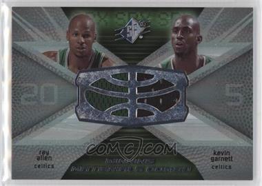 2008-09 SPx - Winning Materials Combo #WMC-AG - Ray Allen, Kevin Garnett