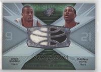 Andre Iguodala, Thaddeus Young [EX to NM]