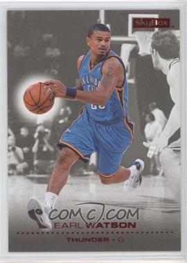 2008-09 Skybox - [Base] - Ruby #151 - Earl Watson /50