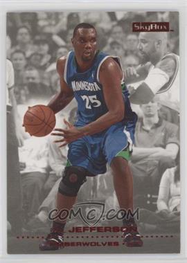 2008-09 Skybox - [Base] - Ruby #93 - Al Jefferson /50