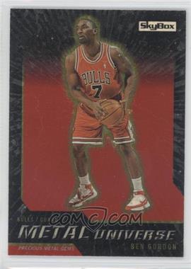 2008-09 Skybox - Metal Universe - Red Precious Metal Gems #58 - Ben Gordon /40