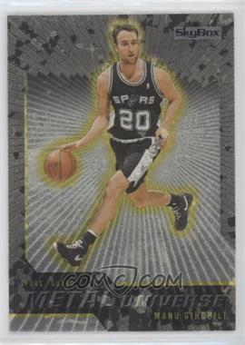 2008-09 Skybox - Metal Universe #25 - Manu Ginobili