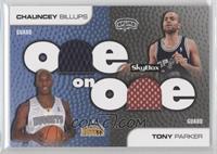 Chauncey Billups, Tony Parker