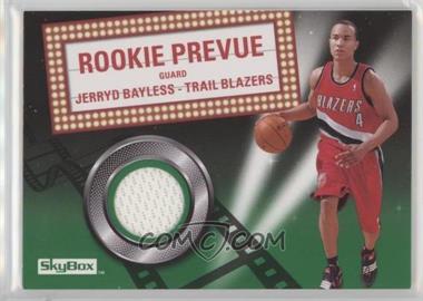 2008-09 Skybox - Rookie Prevue Memorabilia - Retail Green #RP-JB - Jerryd Bayless