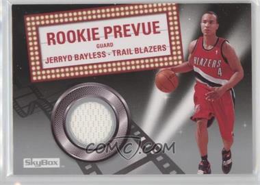 2008-09 Skybox - Rookie Prevue Memorabilia #RP-JB - Jerryd Bayless
