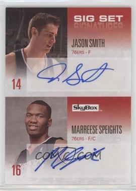 2008-09 Skybox - Sig Set Signatures #SS-SW - Jason Smith, Marreese Speights /25