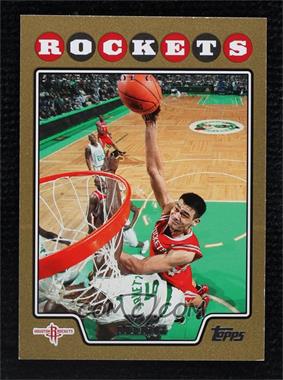 2008-09 Topps - [Base] - Gold Border #11 - Yao Ming /2008