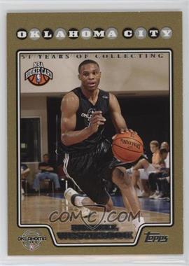 2008-09 Topps - [Base] - Gold Border #199 - Russell Westbrook /2008