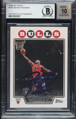 2008-09 Topps - [Base] #168 - Dennis Rodman [BAS BGS Authentic]