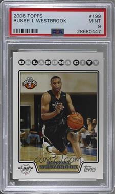 2008-09 Topps - [Base] #199 - Russell Westbrook [PSA 9 MINT]