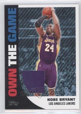 2008-09 Topps - Own the Game Relics #OTGR8 - Kobe Bryant