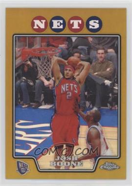 2008-09 Topps Chrome - [Base] - Gold Refractor #67 - Josh Boone /50