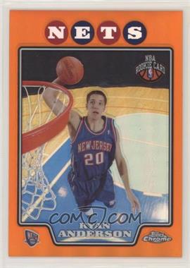 2008-09 Topps Chrome - [Base] - Orange Refractor #200 - Ryan Anderson /499