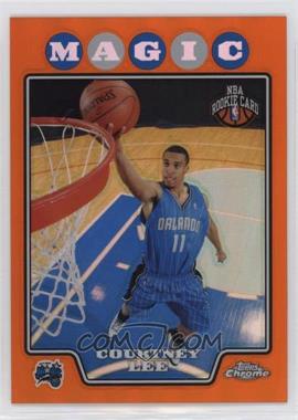 2008-09 Topps Chrome - [Base] - Orange Refractor #201 - Courtney Lee /499