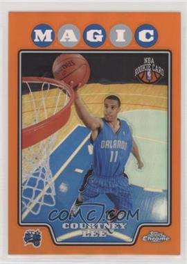 2008-09 Topps Chrome - [Base] - Orange Refractor #201 - Courtney Lee /499