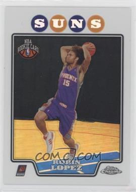 2008-09 Topps Chrome - [Base] - Refractor #194 - Robin Lopez