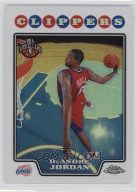 2008-09 Topps Chrome - [Base] - Refractor #209 - DeAndre Jordan