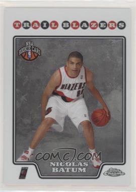 2008-09 Topps Chrome - [Base] - Refractor #218 - Nicolas Batum