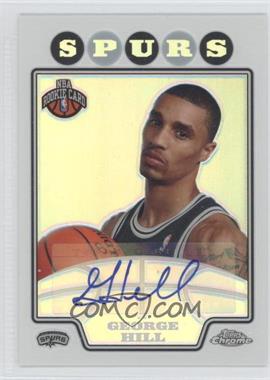 2008-09 Topps Chrome - [Base] - Refractor #244 - George Hill /245