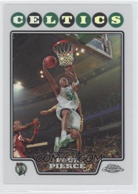 2008-09 Topps Chrome - [Base] - Refractor #34 - Paul Pierce