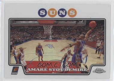 2008-09 Topps Chrome - [Base] - Refractor #91 - Amare Stoudemire